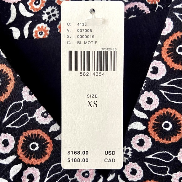 NWT Maeve by Anthropologie pattern dress - size XS - Picture 7 of 9